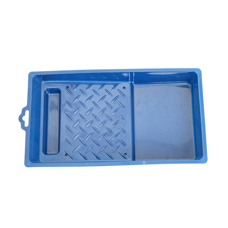 T-4 plastic paint tray with disposable tray liner set