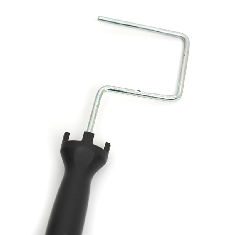 Castle-shaped Handle Mini Paint Roller Frame