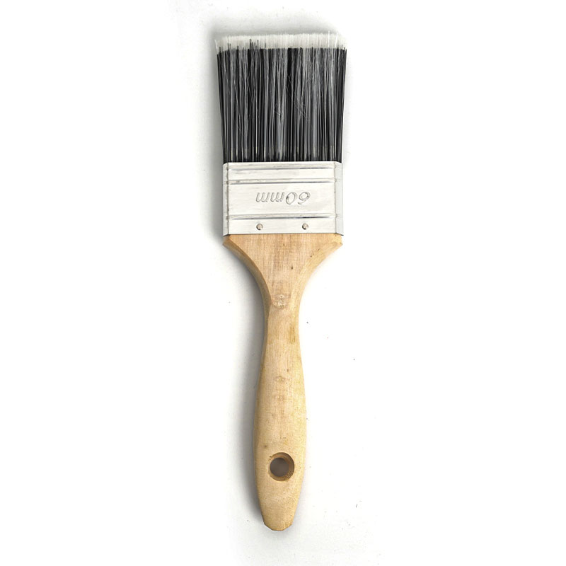 Poplar wooden handle synthetic filament Paint brush 60mm