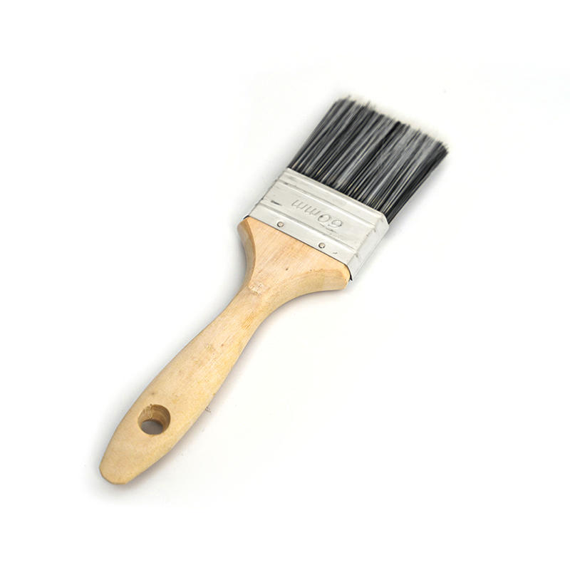 Poplar wooden handle synthetic filament Paint brush 60mm